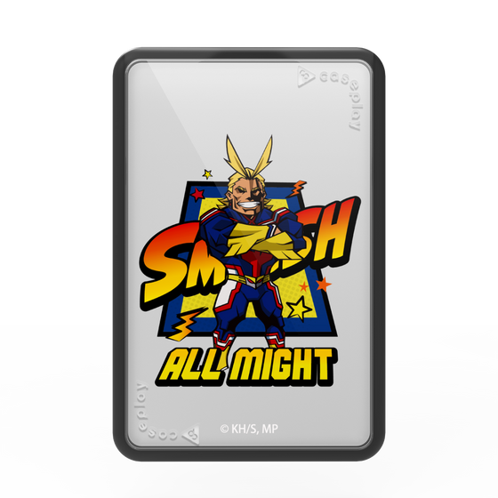 プレミアムカードウォレット［ 僕のヒーローアカデミア - ミニキャラ - オールマイト ］