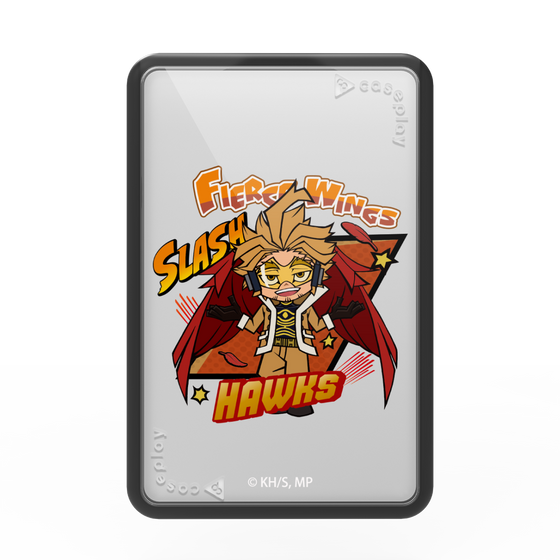 プレミアムカードウォレット［ 僕のヒーローアカデミア - ミニキャラ - ホークス ］