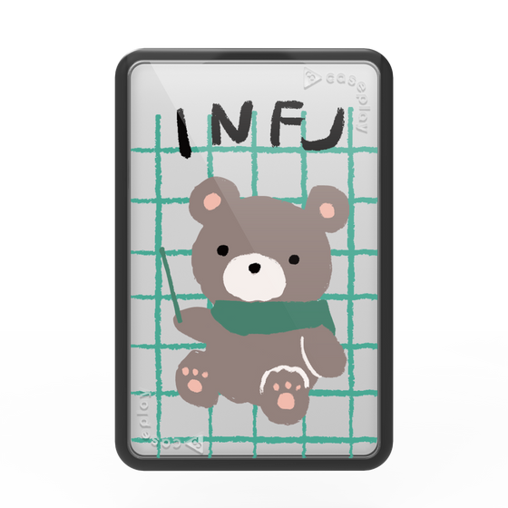 プレミアムカードウォレット［ オリジナル - INFJ 提唱者 - キャラクター ］