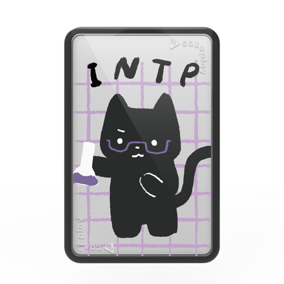 プレミアムカードウォレット［ オリジナル - INTP 論理学者 - キャラクター ］