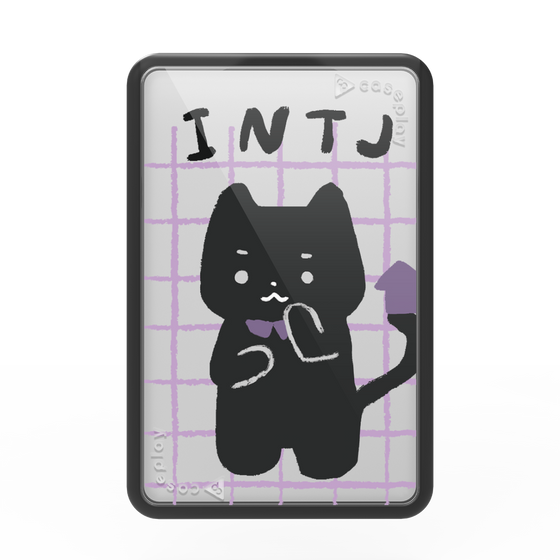 プレミアムカードウォレット［ オリジナル - INTJ 建築家 - キャラクター ］