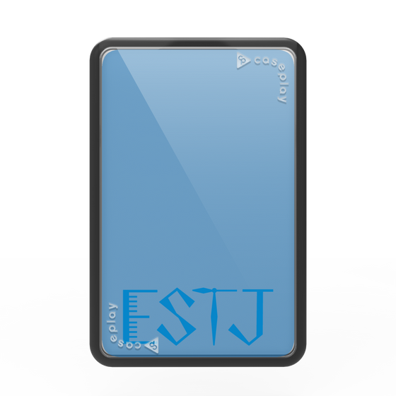 プレミアムカードウォレット［ オリジナル - ESTJ 幹部 - アルファベット ］