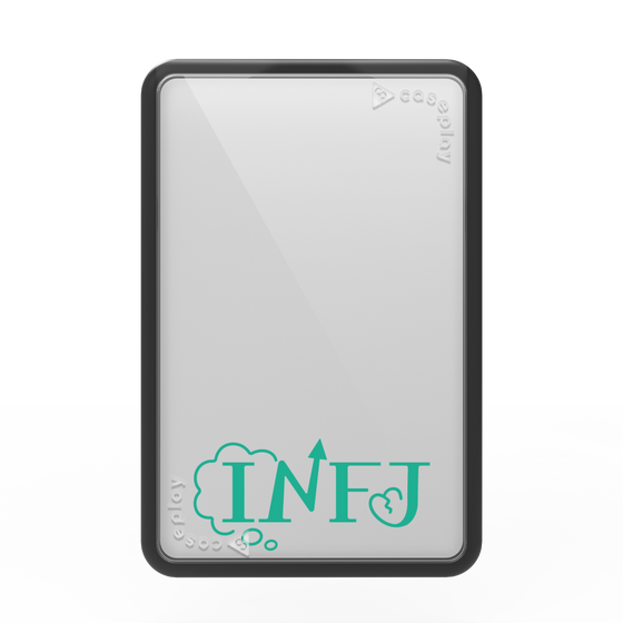 プレミアムカードウォレット［ オリジナル - INFJ 提唱者 - アルファベット ］