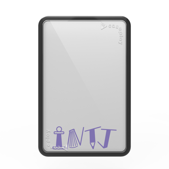 プレミアムカードウォレット［ オリジナル - INTJ 建築家 - アルファベット ］