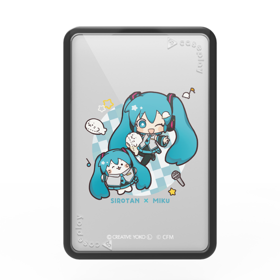 プレミアムカードウォレット［ しろたん×初音ミク - しろたん×初音ミク ］