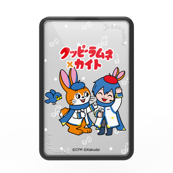 プレミアムカードウォレット［ 初音ミク×クッピーラムネ - KAITO×クッピー - デフォルメイラスト ］