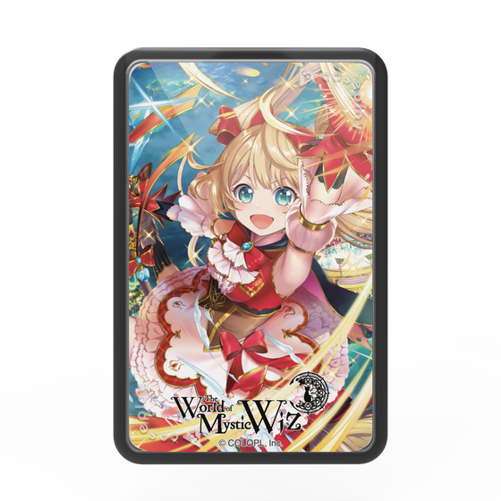 プレミアムカードウォレット［ クイズRPG 魔法使いと黒猫のウィズ - アリエッタ ］