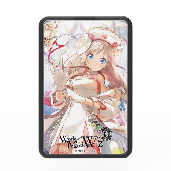 プレミアムカードウォレット［ クイズRPG 魔法使いと黒猫のウィズ - ガトリン ］