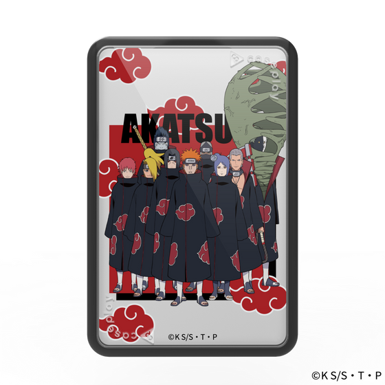 プレミアムカードウォレット［ NARUTO-ナルト- 疾風伝 - 暁 ］