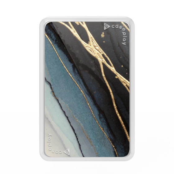 プレミアムカードウォレット［ Marble Black ］