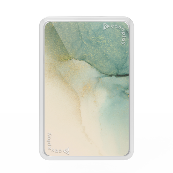 プレミアムカードウォレット［ Marble Green ］