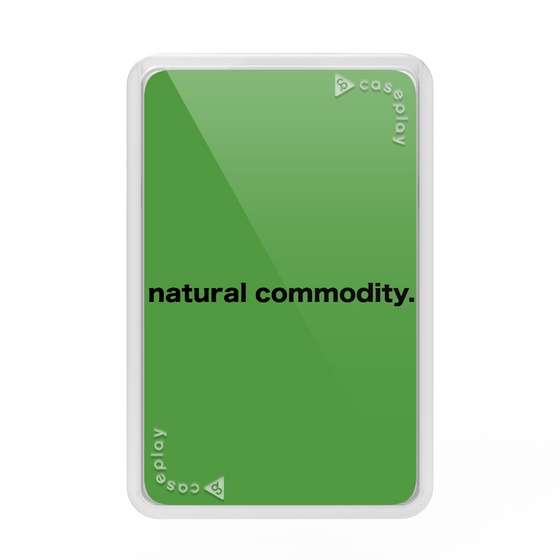 プレミアムカードウォレット［ NATURAL COMMODITY Green ］