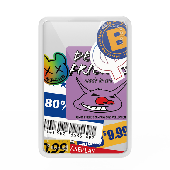 プレミアムカードウォレット［ Demon Friends Sticker .1 ］