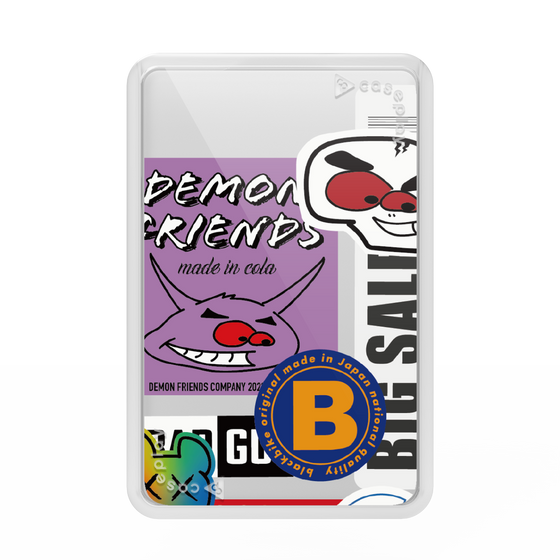 プレミアムカードウォレット［ Demon Friends Sticker .4 ］