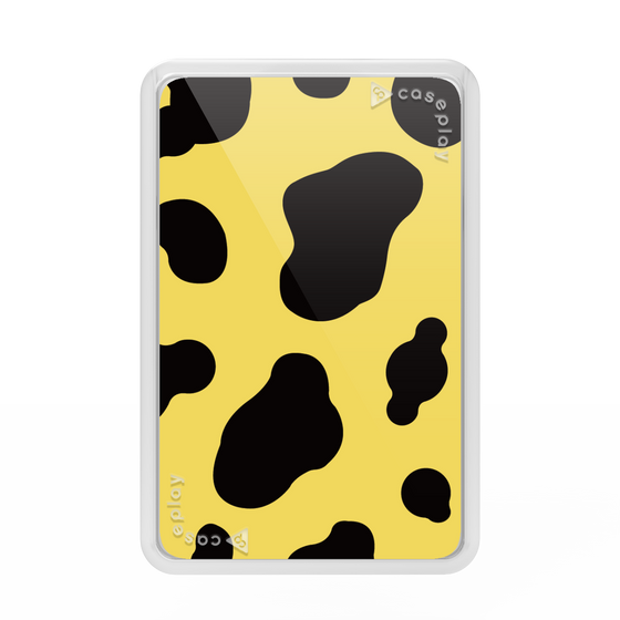 プレミアムカードウォレット［ Cow - Yellow ］