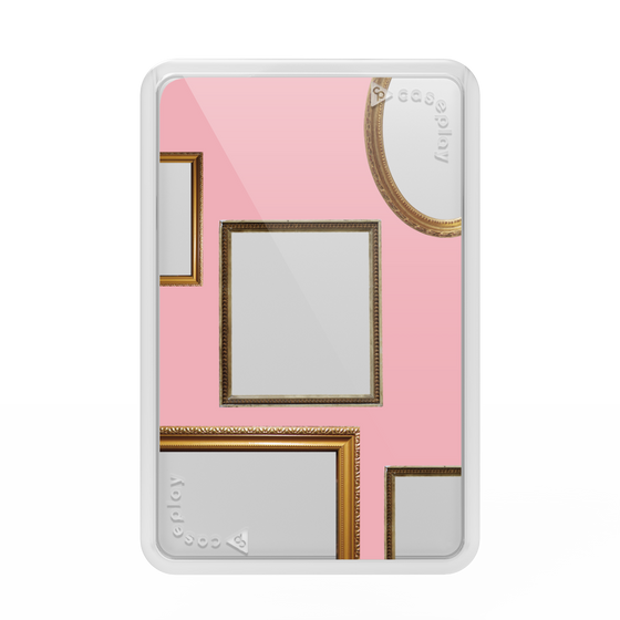 プレミアムカードウォレット［ Photo Frames - Pink ］