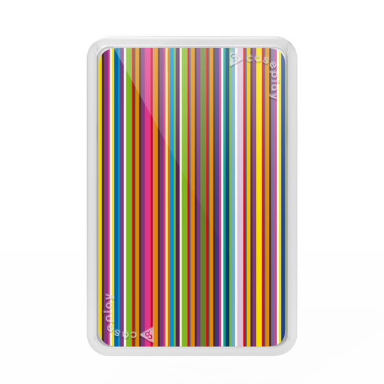 プレミアムカードウォレット［ Colorful Stripe ］