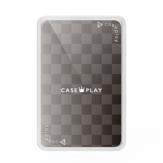 プレミアムカードウォレット［ CASEPLAY Check - Black ］