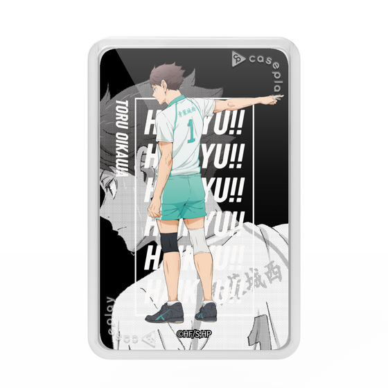 プレミアムカードウォレット［ ハイキュー!! - 立ち絵 - 及川 徹 ］