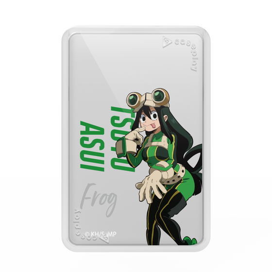 プレミアムカードウォレット［ 僕のヒーローアカデミア - 立ち絵 -蛙吹 梅雨 ］