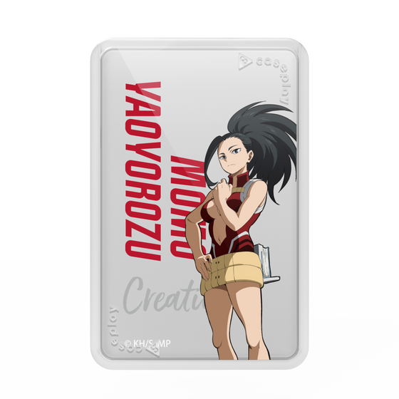 プレミアムカードウォレット［ 僕のヒーローアカデミア - 立ち絵 - 八百万 百 ］