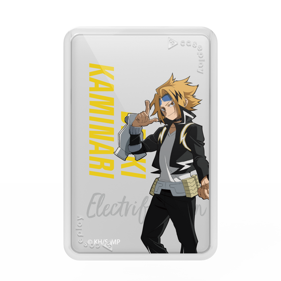 プレミアムカードウォレット［ 僕のヒーローアカデミア - 立ち絵 - 上鳴 電気 ］