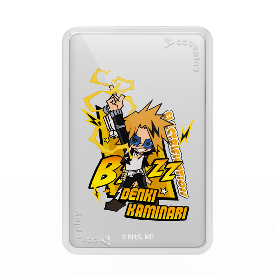 プレミアムカードウォレット［ 僕のヒーローアカデミア - ミニキャラ - 上鳴 電気 ］