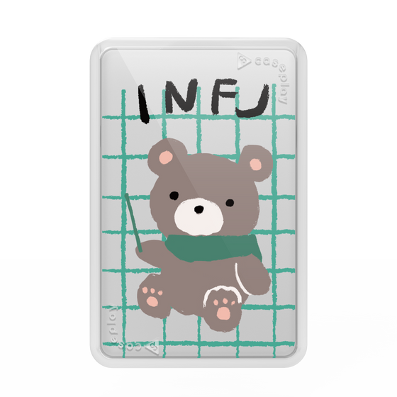 プレミアムカードウォレット［ オリジナル - INFJ 提唱者 - キャラクター ］
