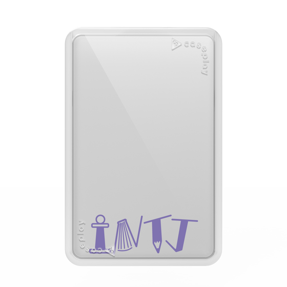 プレミアムカードウォレット［ オリジナル - INTJ 建築家 - アルファベット ］