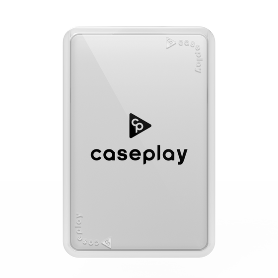 プレミアムカードウォレット［ オリジナル - caseplayロゴ - ブラック/D ］