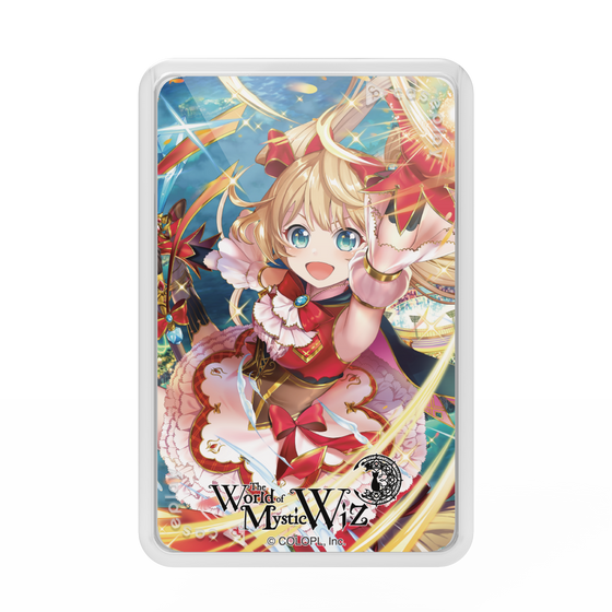 プレミアムカードウォレット［ クイズRPG 魔法使いと黒猫のウィズ - アリエッタ ］