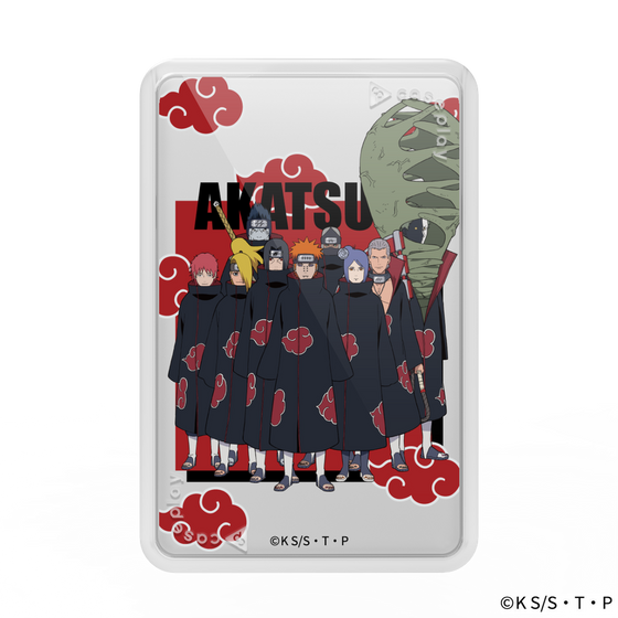 プレミアムカードウォレット［ NARUTO-ナルト- 疾風伝 - 暁 ］