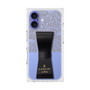 プレミアムスクエアケース LANVIN en Bleu - STAND & RING RIBBON［ LANVIN en Bleu - Lace - Black ］