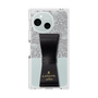 プレミアムスクエアケース LANVIN en Bleu - STAND & RING RIBBON［ LANVIN en Bleu - Lace - Black ］