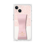 プレミアムスクエアケース LANVIN en Bleu - STAND & RING RIBBON［ LANVIN en Bleu - Lace - Pink ］