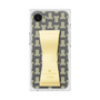 プレミアムスクエアケース LANVIN en Bleu - STAND & RING RIBBON［ LANVIN en Bleu - Monogram - Yellow ］