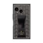 プレミアムスクエアケース LANVIN en Bleu - STAND & RING RIBBON［ LANVIN en Bleu - Monogram - Black ］