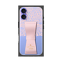 プレミアムスクエアケース LANVIN en Bleu - STAND & RING RIBBON［ LANVIN en Bleu - Lace - Pink ］