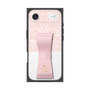 プレミアムスクエアケース LANVIN en Bleu - STAND & RING RIBBON［ LANVIN en Bleu - Lace - Pink ］