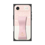 プレミアムスクエアケース LANVIN en Bleu - STAND & RING RIBBON［ LANVIN en Bleu - Lace - Pink ］