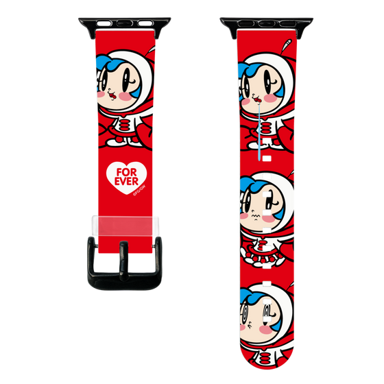 スマートウォッチクリアバンド［ スーパーミルクチャンFOREVER♥ - バンドA ］