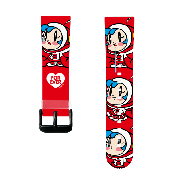 スマートウォッチクリアバンド［ スーパーミルクチャンFOREVER♥ - バンドA ］