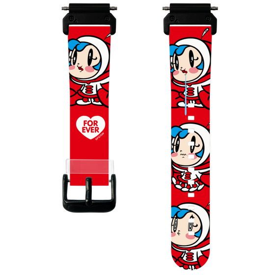 スマートウォッチクリアバンド［ スーパーミルクチャンFOREVER♥ - バンドA ］