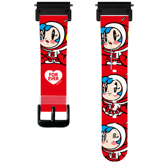 スマートウォッチクリアバンド［ スーパーミルクチャンFOREVER♥ - バンドA ］