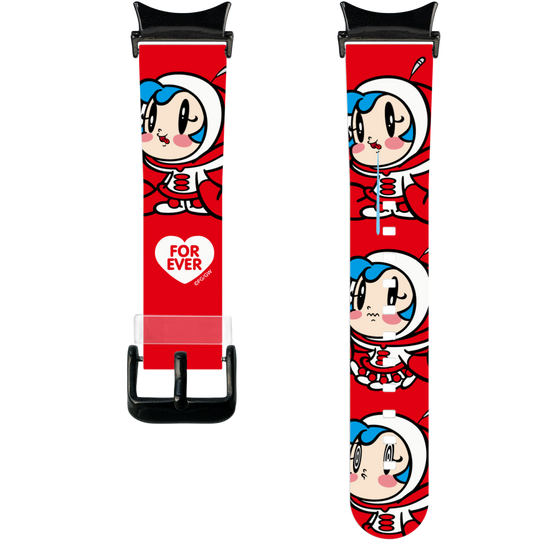 スマートウォッチクリアバンド［ スーパーミルクチャンFOREVER♥ - バンドA ］