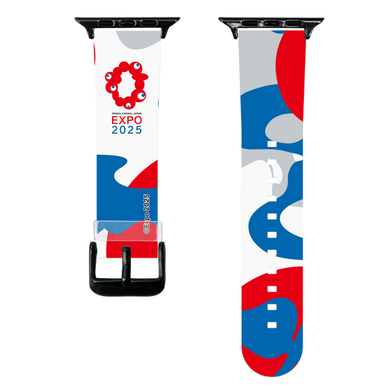 スマートウォッチクリアバンド［ Expo2025 大阪・関西万博 - ロゴ ］