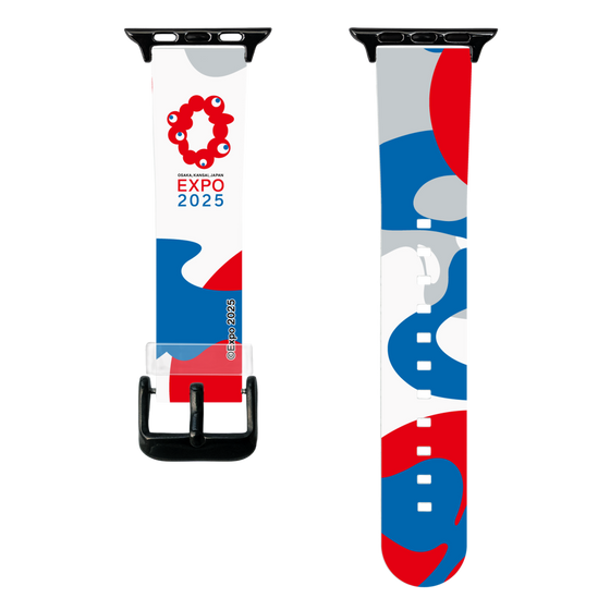 スマートウォッチクリアバンド［ Expo2025 大阪・関西万博 - ロゴ ］