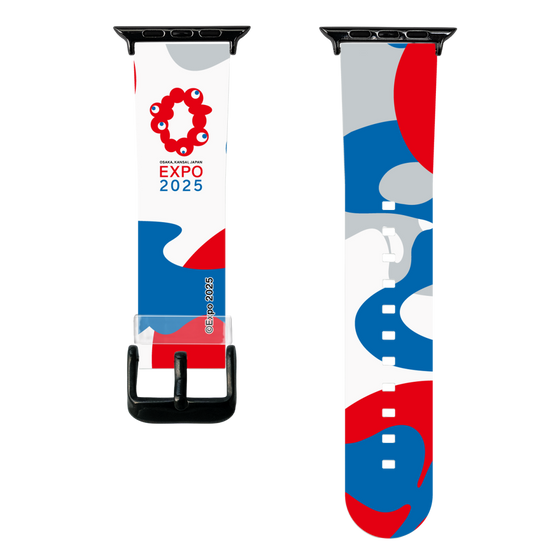 スマートウォッチクリアバンド［ Expo2025 大阪・関西万博 - ロゴ ］