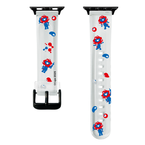 スマートウォッチクリアバンド［ Expo2025 大阪・関西万博 - ミャクミャクがいっぱい ］