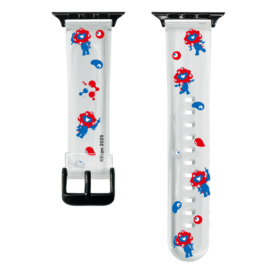 スマートウォッチクリアバンド［ Expo2025 大阪・関西万博 - ミャクミャクがいっぱい ］